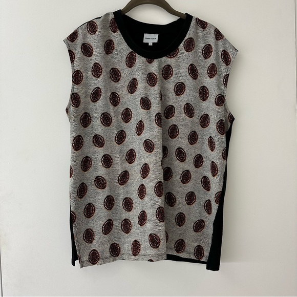 Bimba Y Lola African Print Top - Picture 1 of 3